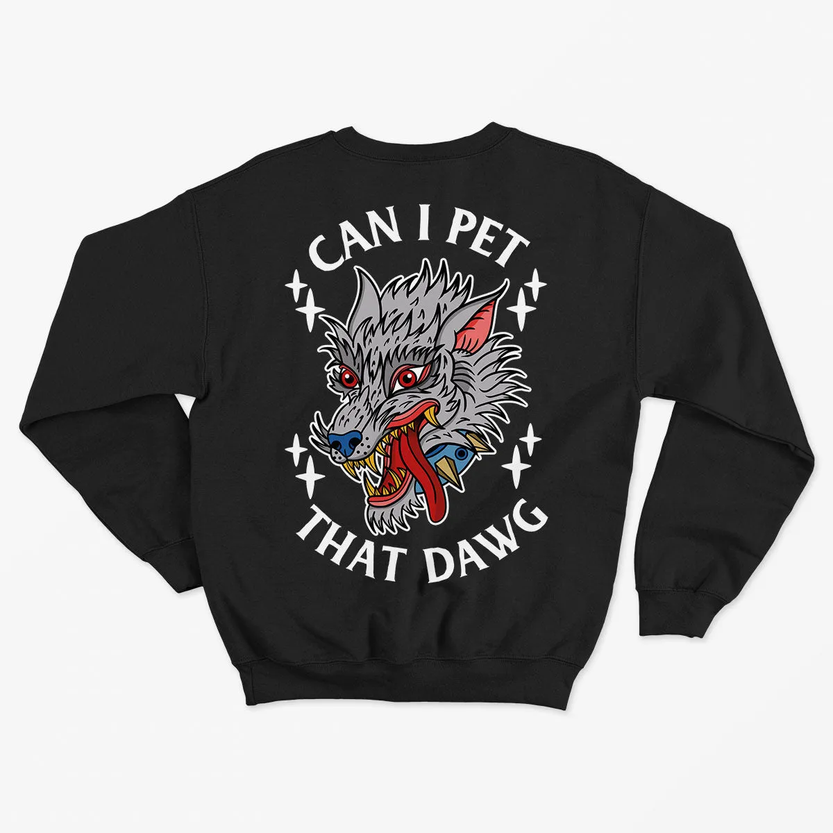 Pet That Dawg Kids Sweatshirt (Unisex)