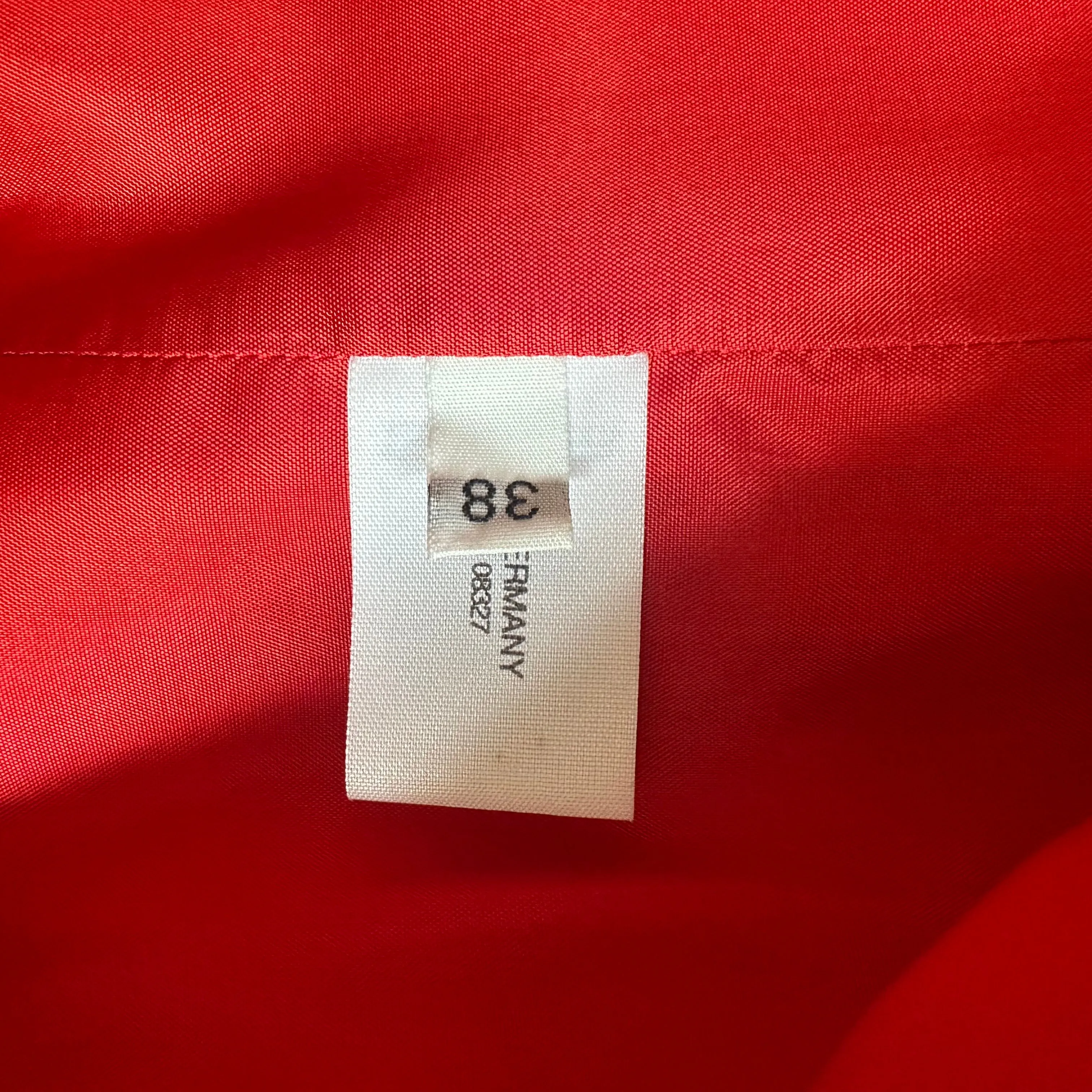 Red Linen Blazer - size EU38