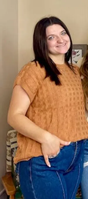The Lacy Round Neck Sweater