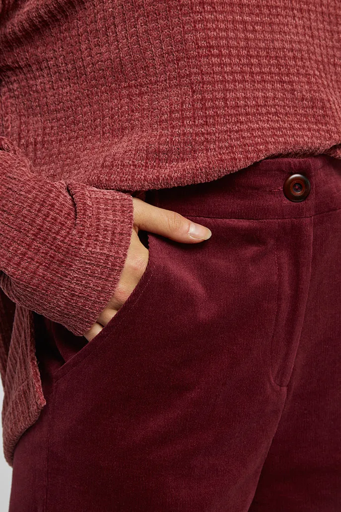 Tim Baby Cord Burgundy