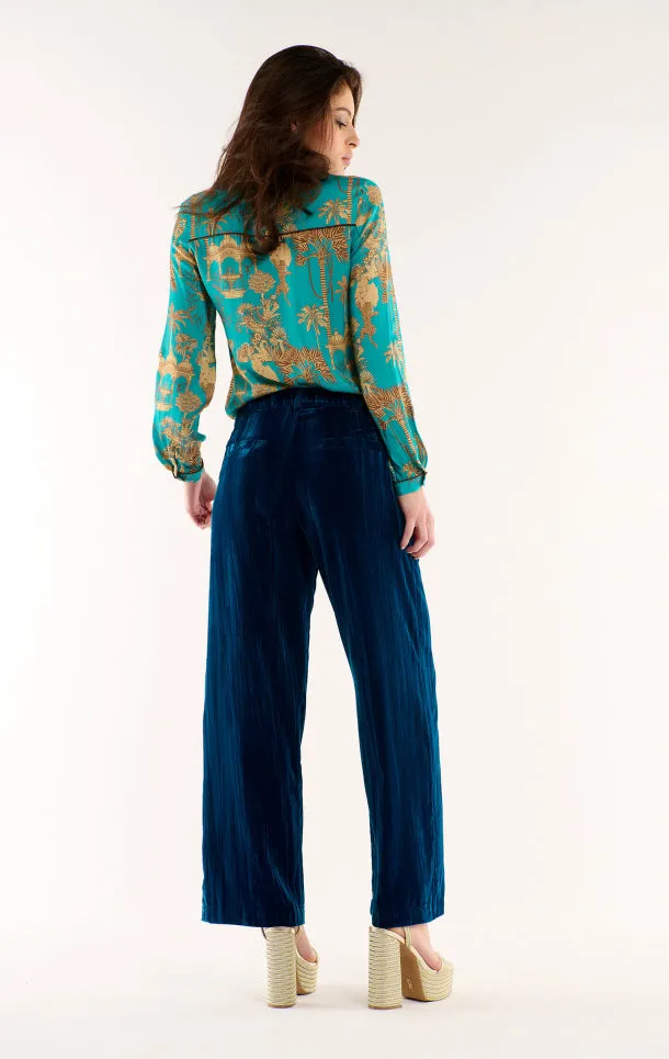Wild - Velvet Trouser  - Koffi